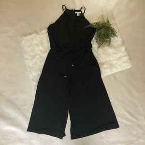 london times cropped jumpsuit